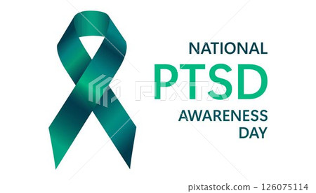 National PTSD Awareness Day in June 27. Medical and PTSD concept. PTSD awareness day July 27. PTSD, post-traumatic stress disorder symbol. Background, poster, card, banner design. Vector EPS 10. National PTSD Awareness Day in June 27. Medical and PTSD concept. PTSD awareness day July 27. PTSD, post-traumatic stress disorder symbol. Background, poster, card, banner design. Vector EPS 10. 126075114