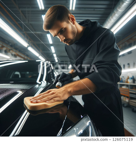 車身由專業人員精心打磨 126075119