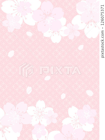Japanese pattern background 126075371