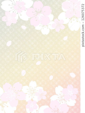 Japanese pattern background 126075372