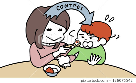 Parents controlling their children 126075542