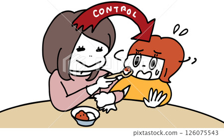 Parents controlling their children Parents controlling their children 126075543