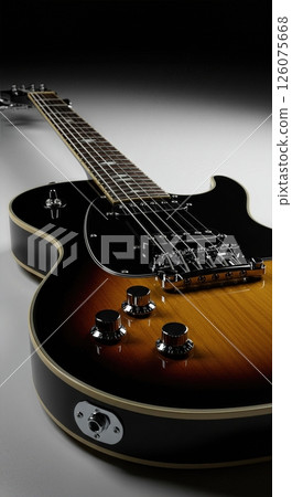 Professional Electric Guitar Closeup  High Resolution Musical Instrument Photography 126075668
