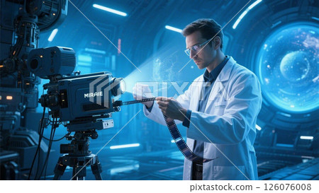 A projectionist changing the film of the future 126076008