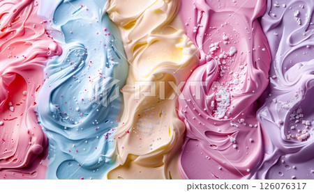 background of colorful paint 126076317