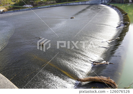 Aoyama Dam spillway 126076526