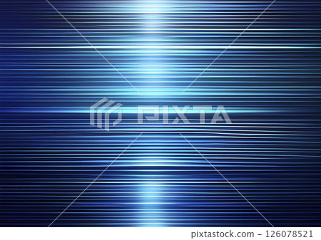 Blue background with light blue gradient horizontal stripes 126078521