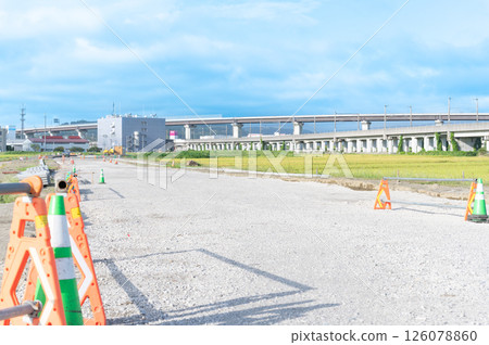 Road construction Road construction 126078860