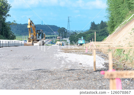 Road construction Road construction 126078867