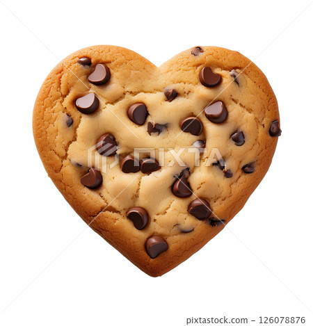 美味的心型巧克力餅乾 美味的心型巧克力餅乾 126078876