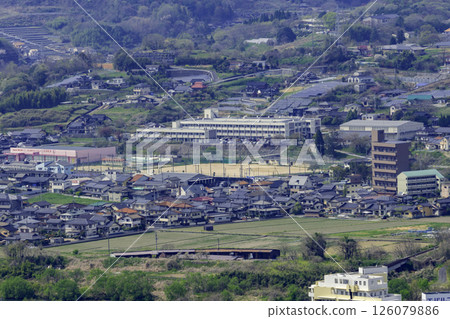 Tsuyama City Tsuyama Nishi Junior High School, Tsuyama City, Okayama Prefecture 126079886