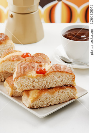 catalan coca de sant joan and hot chocolate delight 126080042