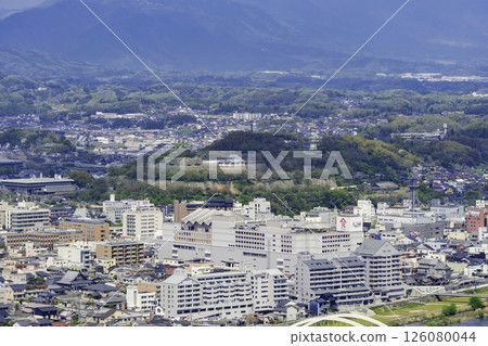 Tsuyama Castle and Arne Tsuyama, Tsuyama City, Okayama Prefecture Tsuyama Castle and Arne Tsuyama, Tsuyama City, Okayama Prefecture 126080044