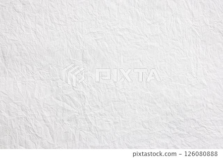 Textured white Japanese paper background material 126080888