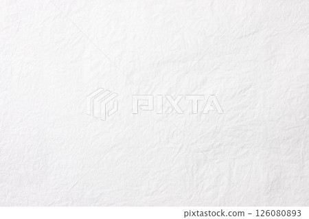 Textured white Japanese paper background material Textured white Japanese paper background material 126080893