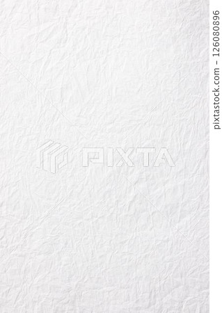 Textured white Japanese paper background material 126080896