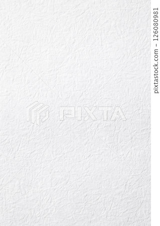 Rough white Japanese paper background material 126080981