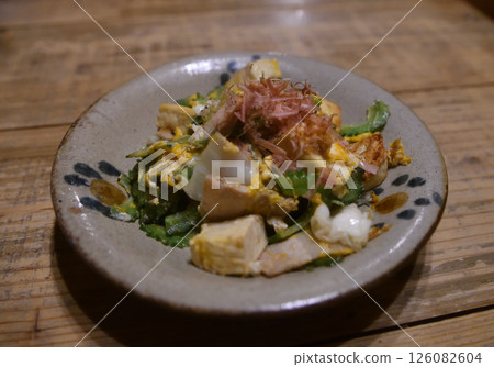 Goya Chanpuru at an Izakaya 126082604