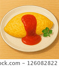 它看起來很美味的煎蛋捲飯 126082822