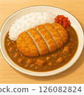 美味的炸肉排咖哩 126082824