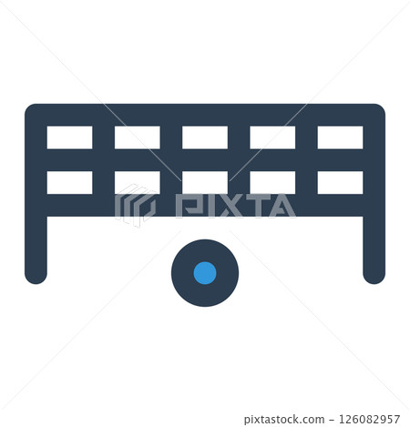 volleyball icon volleyball icon 126082957