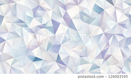 Blue polygon background 126083595
