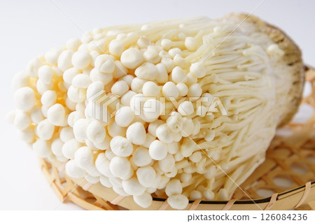 Enoki mushroom 126084236