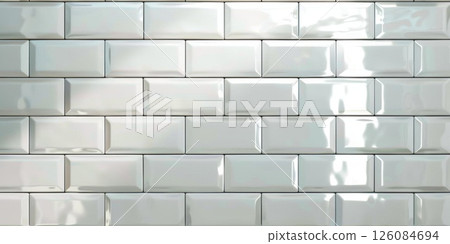 Luminous Elegance. Smooth, polished, and gleaming tile texture Luminous Elegance. Smooth, polished, and gleaming tile texture 126084694