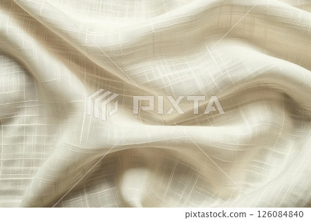 Cozy Cotton Comfort. Soft and Breathable Fabric Texture Concept 126084840