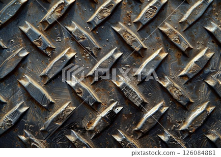 Industrial Strength. Textured iron materials 126084881