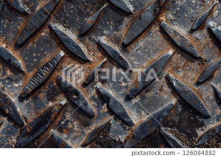 Industrial Strength. Iron texture concept Industrial Strength. Iron texture concept 126084882