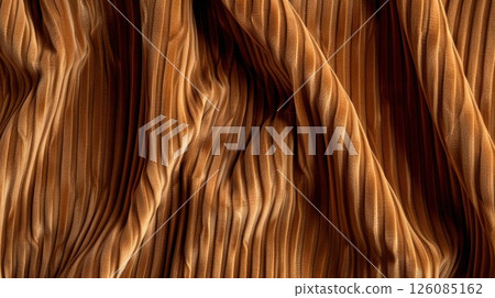 Comfortable Corduroy. Soft Fabric Texture Concept 126085162