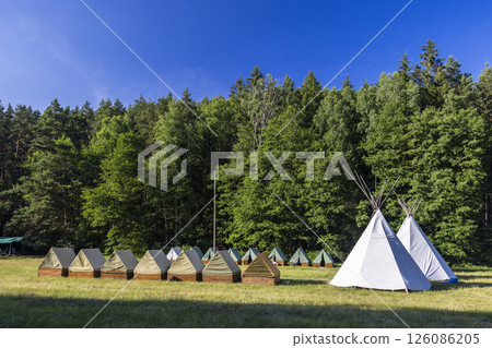Scout camp, Western Bohemia, Czech Republic 126086205