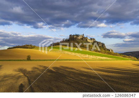 Falkenstein ruins, Lower Austria, Austria Falkenstein ruins, Lower Austria, Austria 126086347