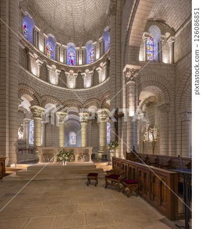 Saint-Pierre church, Preuilly-sur-Claise, Indre-et-Loire, Val de Loire, France 126086851