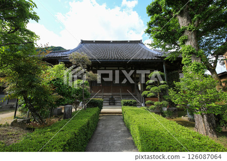 Scenery of Shorinji Temple in Katsuoka City, Hyogo Prefecture Scenery of Shorinji Temple in Katsuoka City, Hyogo Prefecture 126087064