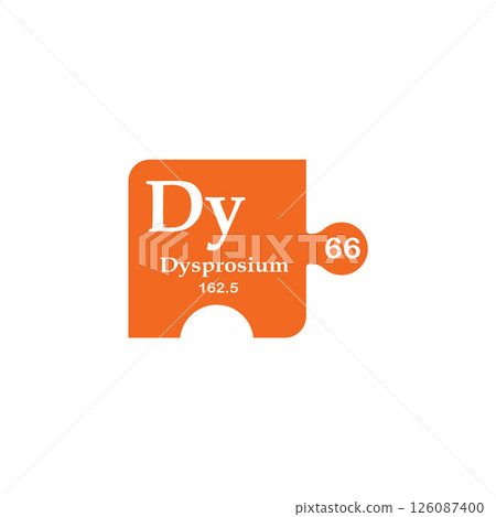 dysprosium sign and symbol 126087400