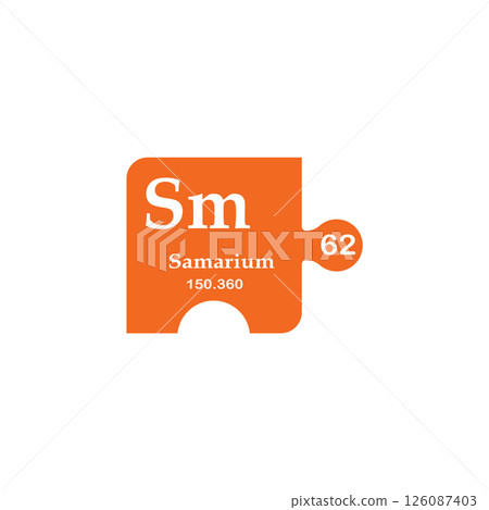 samarium sign and symbol samarium sign and symbol 126087403