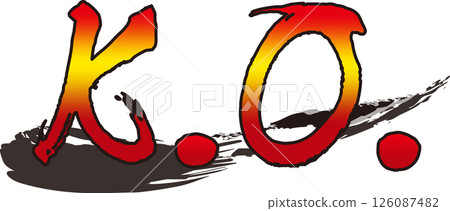 KO勝利標誌 126087482