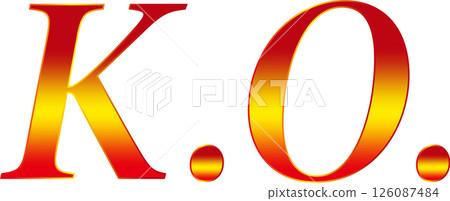 KO victory logo 126087484