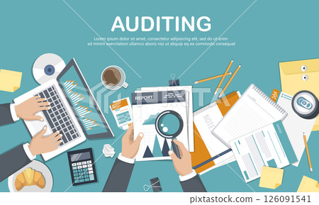 business, charts, infographic 126091541