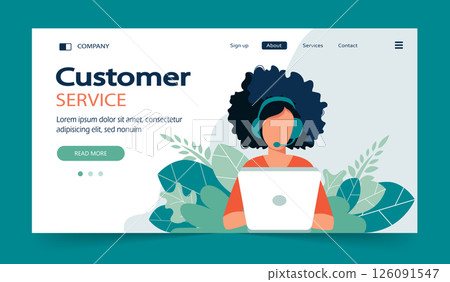 concept, support, vector 126091547
