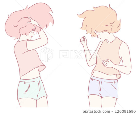 Playful Animated Characters Featuring a Soft and Appealing Color Palette Throughout Playful Animated Characters Featuring a Soft and Appealing Color Palette Throughout 126091690