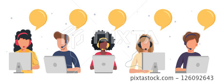 laptop, online, vector 126092643