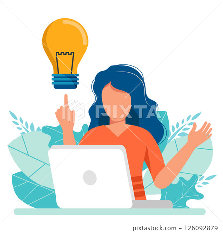 bulb, idea, lightbulb 126092879