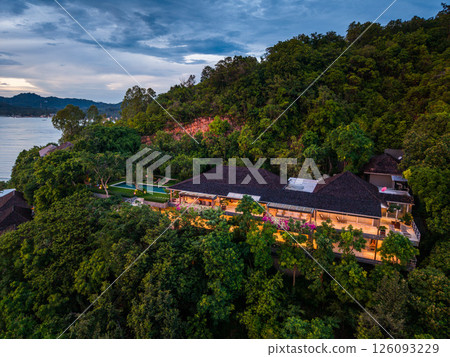 View of Laem Sor villa in South Samui, Thailand View of Laem Sor villa in South Samui, Thailand 126093229