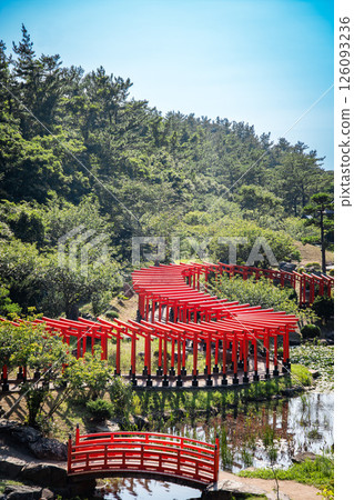 Takayama Inari Shrine in Ushigatacho, Tsugaru, Aomori, Japan 126093236