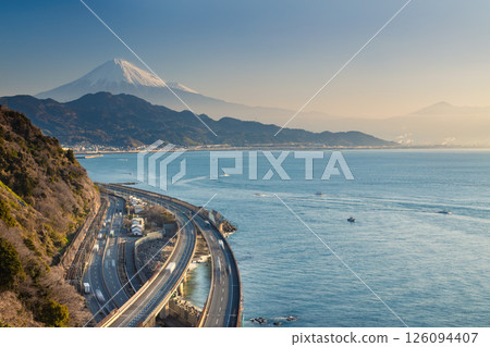 從佐田峠眺望富士山 從佐田峠眺望富士山 126094407