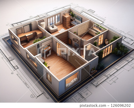 Residential model 126096202