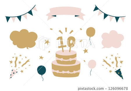Anniversary material set Anniversary material set 126096678